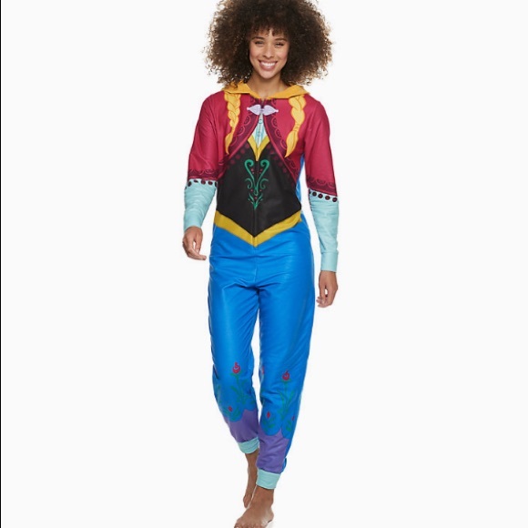 Disney's Frozen Women's Anna One-Piece Pajamas
